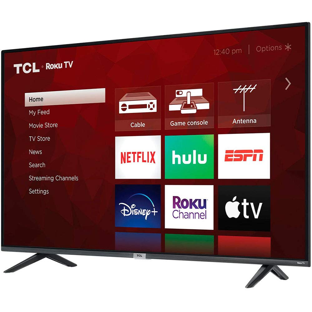 TCL 43" 4K UHD Smart TV | 2021 Model, 4K Resolution
