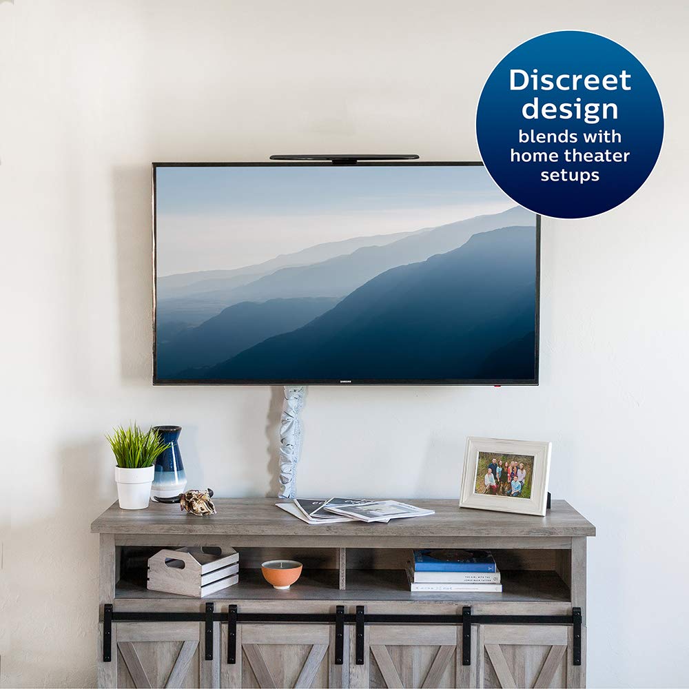 Philips Hover Amplified HD TV Antenna, Long Range, 4K, VHF/UHF