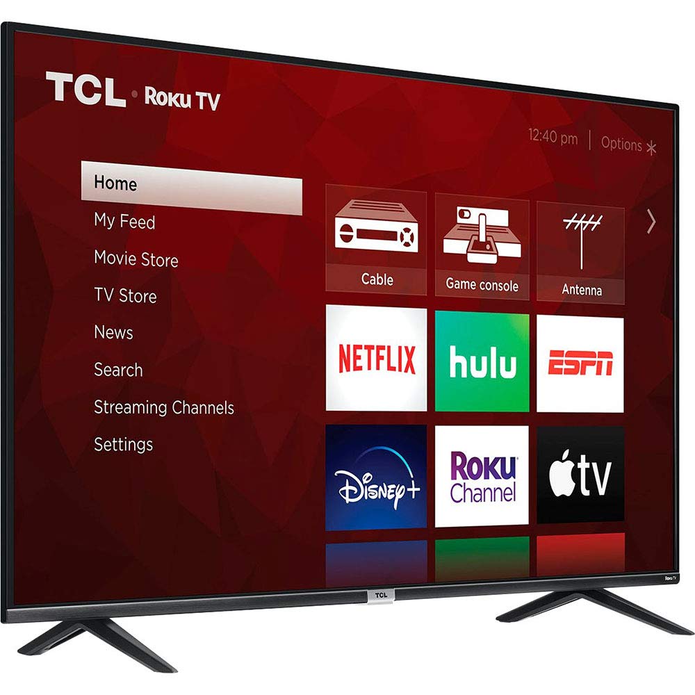 TCL 43" 4K UHD Smart TV | 2021 Model, 4K Resolution