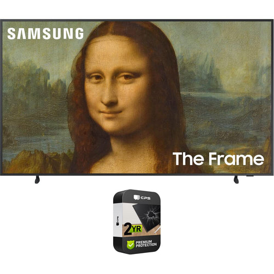Samsung 85" QN85LS03BAFXZA The Frame QLED 4K UHD Smart TV – Quantum HDR & 2-Year CPS Protection (Renewed)