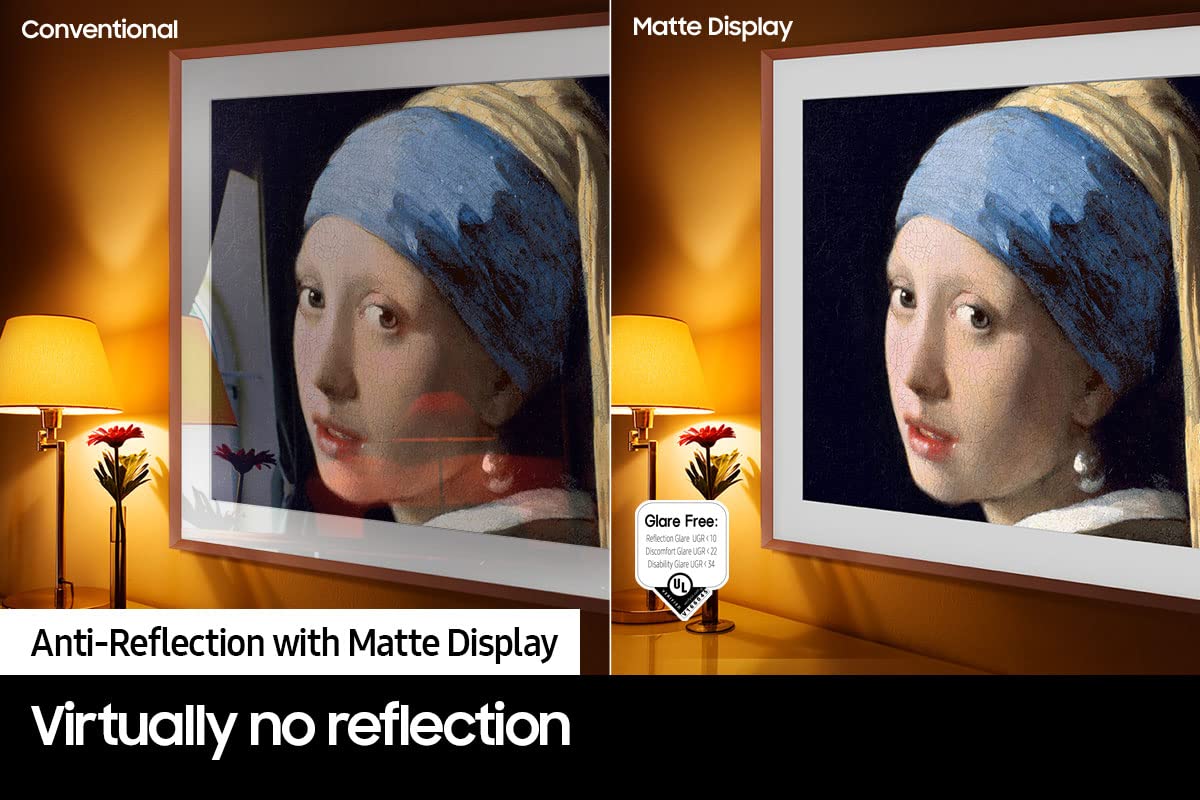 Samsung 85" LS03B The Frame QLED 4K UHD Smart TV – Quantum HDR & Alexa Built-In (2022, Renewed)