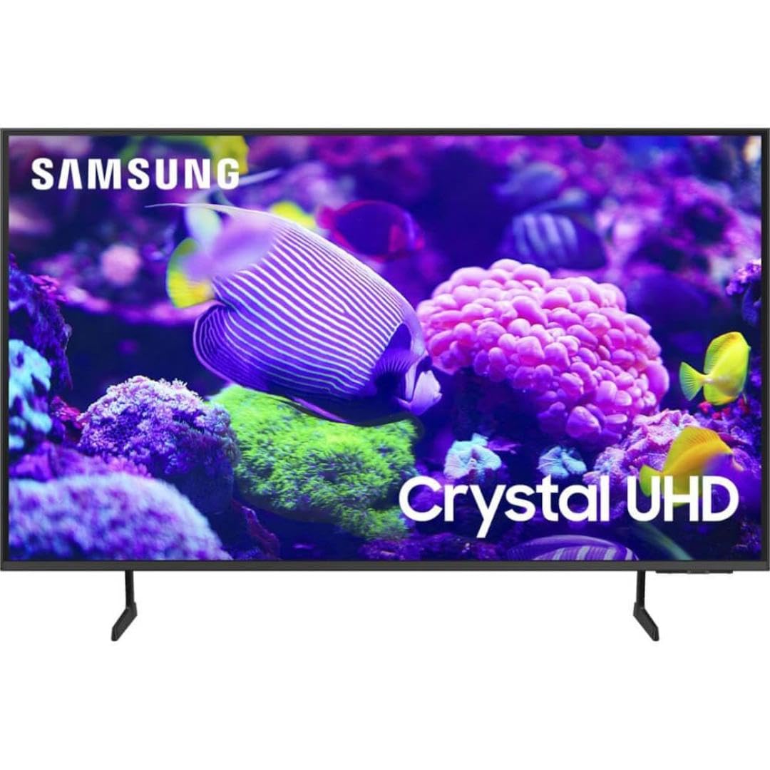 Samsung 55" DU7200 Crystal UHD 4K Smart TV – HDR, OTS Lite, PurColor, Motion Xcelerator & Q-Symphony (2024)