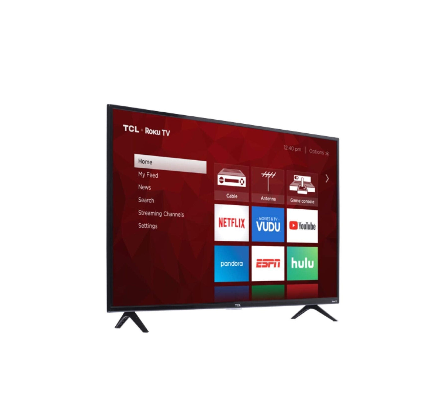 TCL 43" 4K UHD Smart TV | Roku, 2018 Model, LED Display