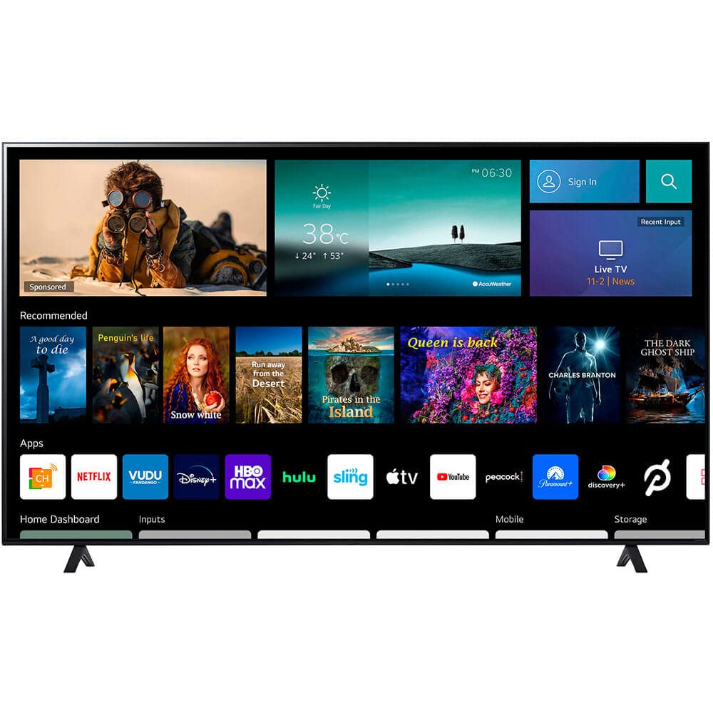 LG 43" Nano75 4K Smart TV w/ Alexa Built-in & AI (2022)