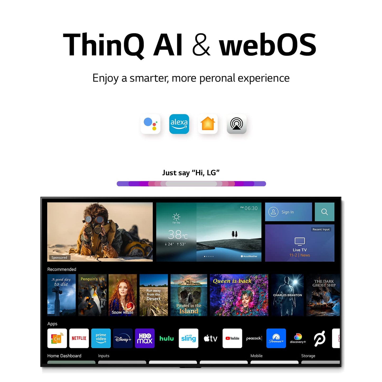 LG 55" Nano75 4K Smart TV w/ Alexa Built-in & AI (2022)