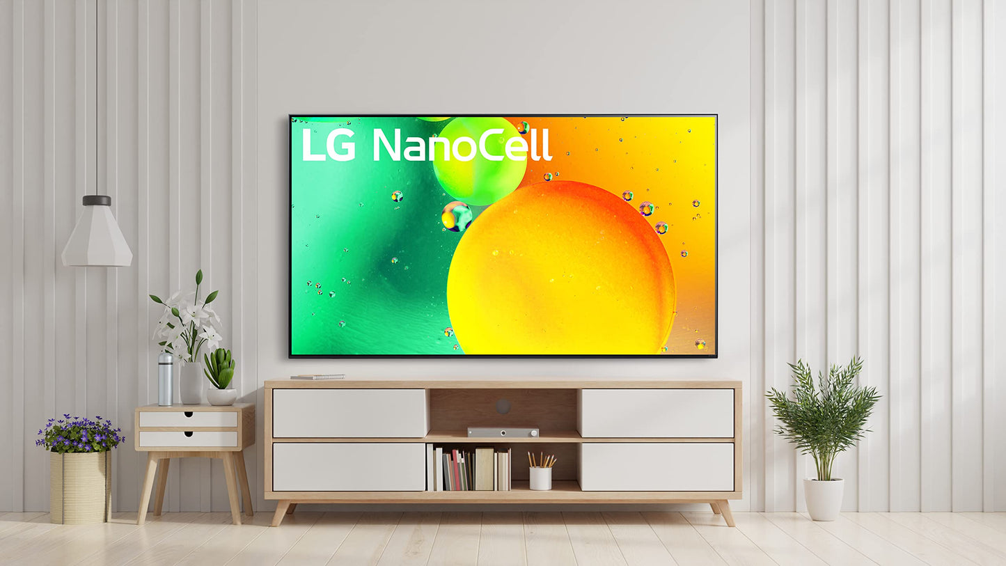 LG 43" Nano75 4K Smart TV w/ Alexa Built-in & AI (2022)