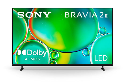 Sony BRAVIA 2 II 75 Inch 4K Ultra HD LED Smart TV with Google TV and Exclusive Features for PlayStation®5 (K-75S20M2), 2025 Model