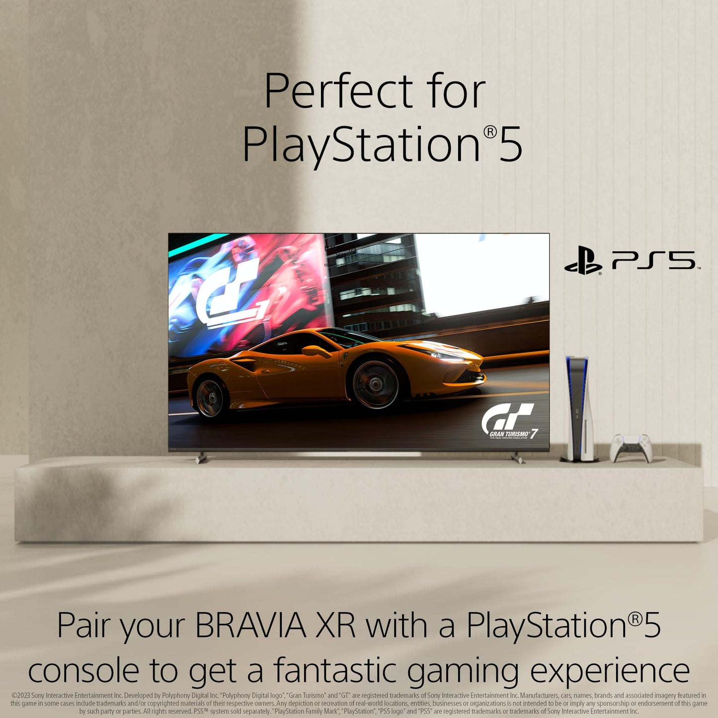 Sony 55" 4K BRAVIA XR X90K – Full Array LED Smart Google TV with Dolby Vision HDR & PS5 Features (2022)