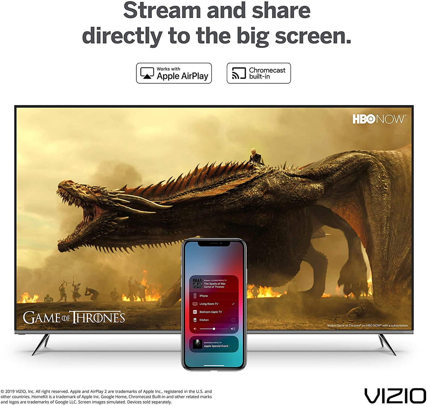 VIZIO Class Smart TV, 32" (Refurbished)