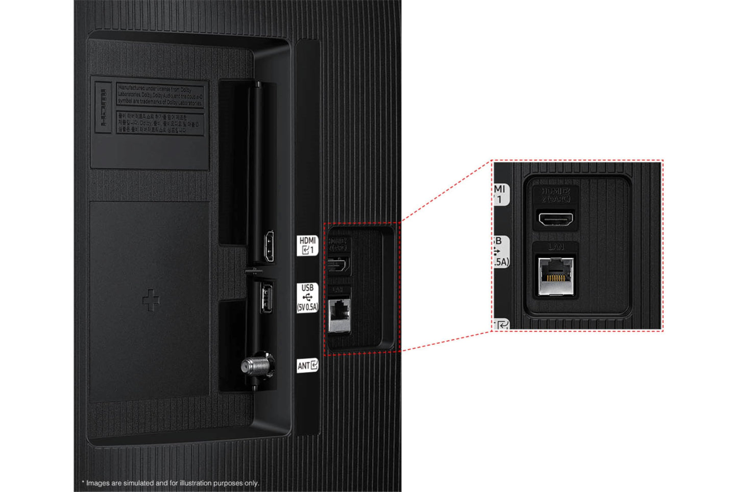 Samsung 32" F6000 Full HD Smart TV – HDR, OTS Lite, Knox Security & Tizen Smart UI (2025)