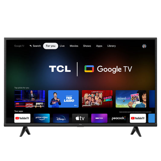 TCL 43S446 4K Google TV: HDR, Smart Streaming, 2022