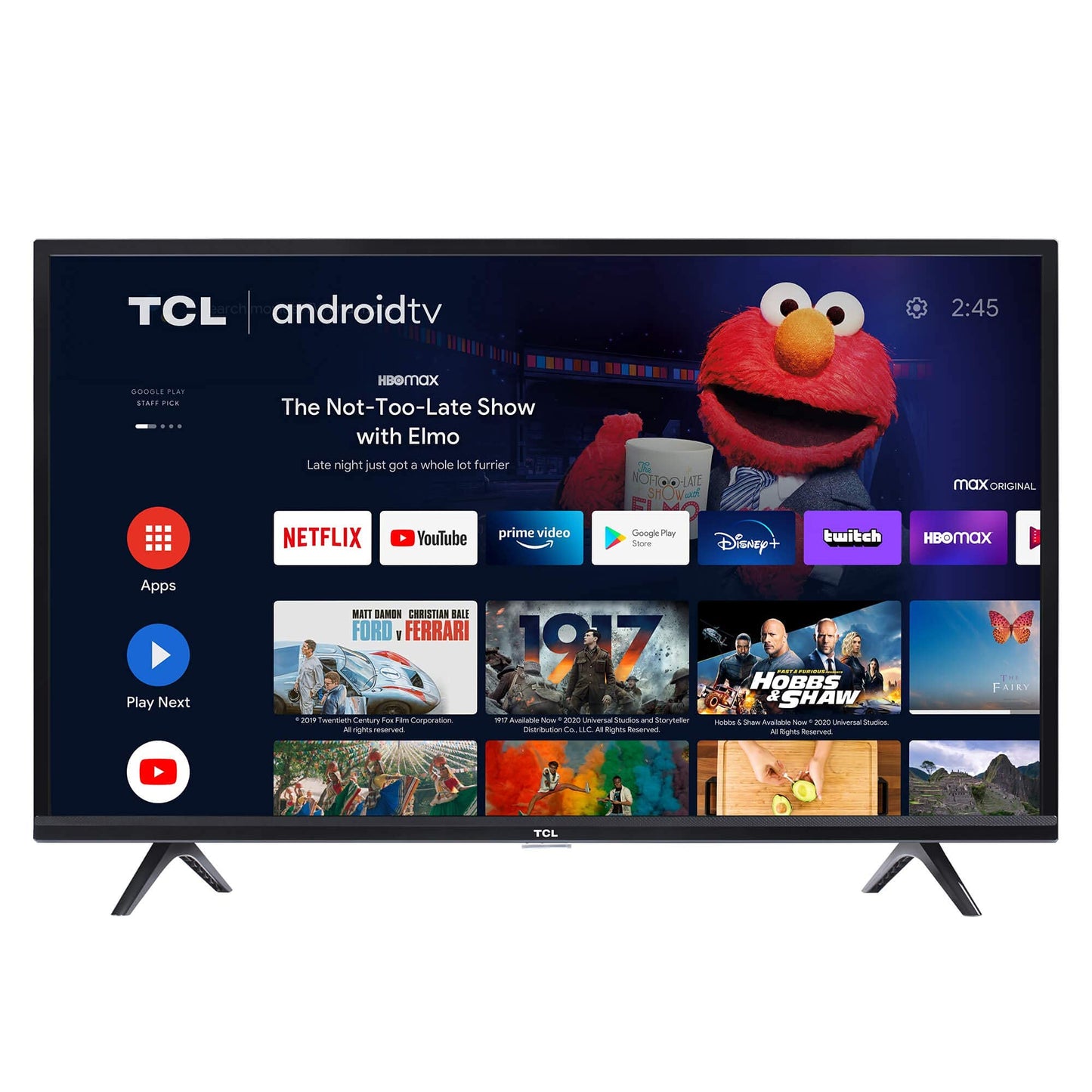 Renewed TCL 40" HD Smart TV | Android TV, 2021 Model