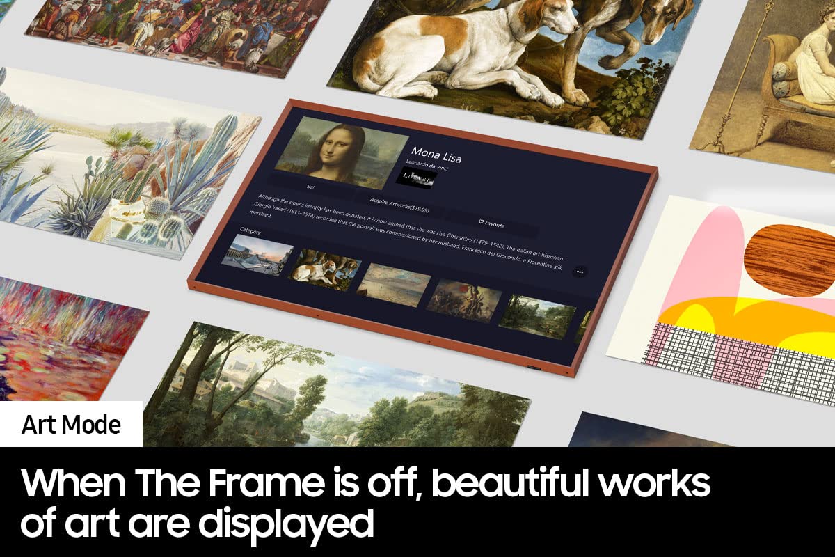 Samsung 65" The Frame QLED 4K UHD Smart TV – Quantum HDR & 2-Year CPS Protection (Renewed)