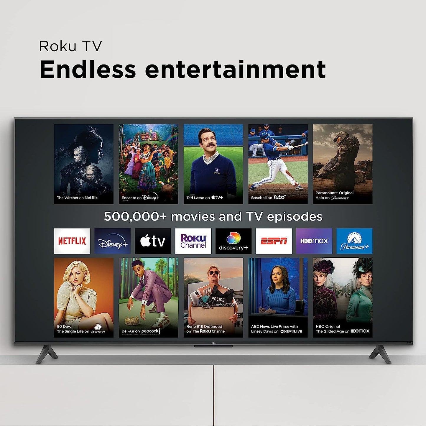 TCL 65" 4K UHD Smart TV | Roku, HDR, 4-Series