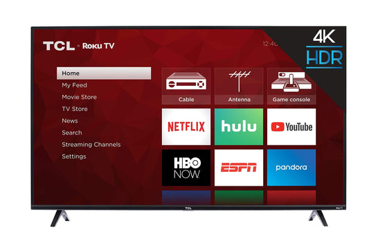TCL 55" 4K UHD Smart TV | Roku, 2019 Model, LED Display