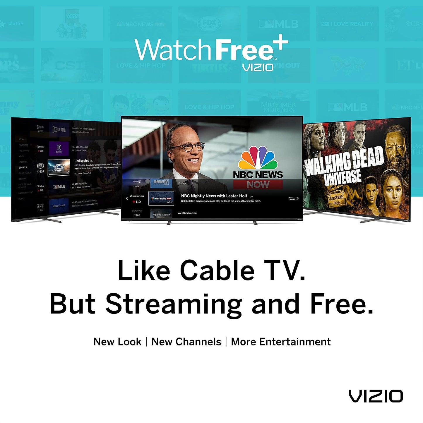 43-Inch VIZIO 4K UHD HDR Smart TV with AirPlay, Chromecast, Dolby Vision, Gaming Mode - 2021 Renewed Model (Renewed)