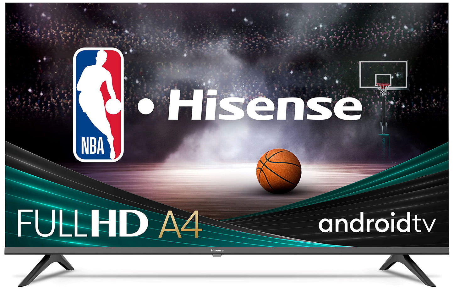 Hisense 40" A4 Series FHD Smart Android TV – DTS Virtual X, Game/Sports Modes, Chromecast & Alexa (2022)