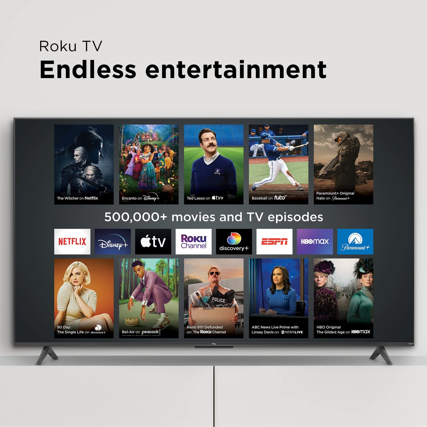 TCL 55" 4K UHD Smart TV | Roku, HDR, Multi-Port Connectivity
