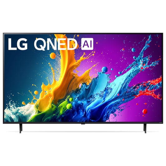 LG 65" QNED80T 4K LED Smart TV – AI-Powered, Magic Remote & Alexa Built-In (2024)