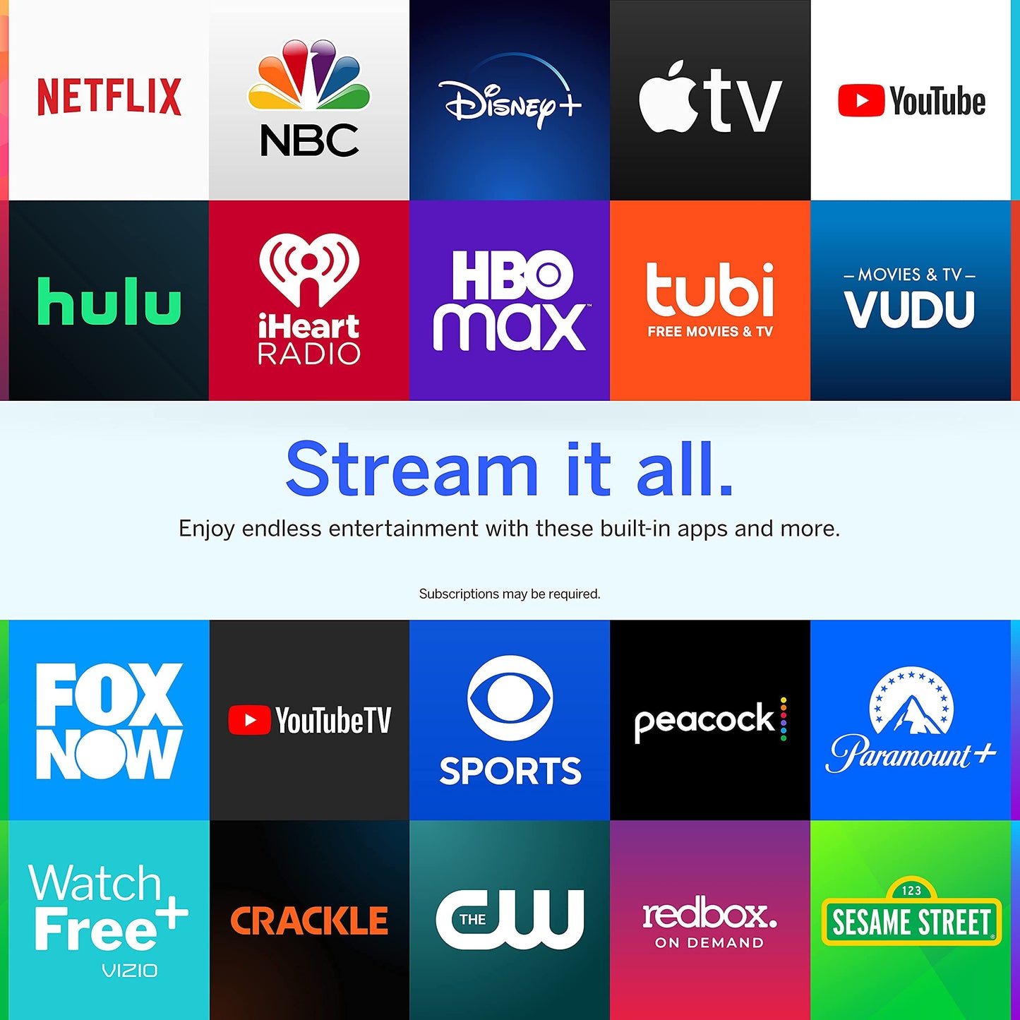 43-Inch VIZIO 4K UHD HDR Smart TV with AirPlay, Chromecast, Dolby Vision, Gaming Mode - 2021 Renewed Model (Renewed)