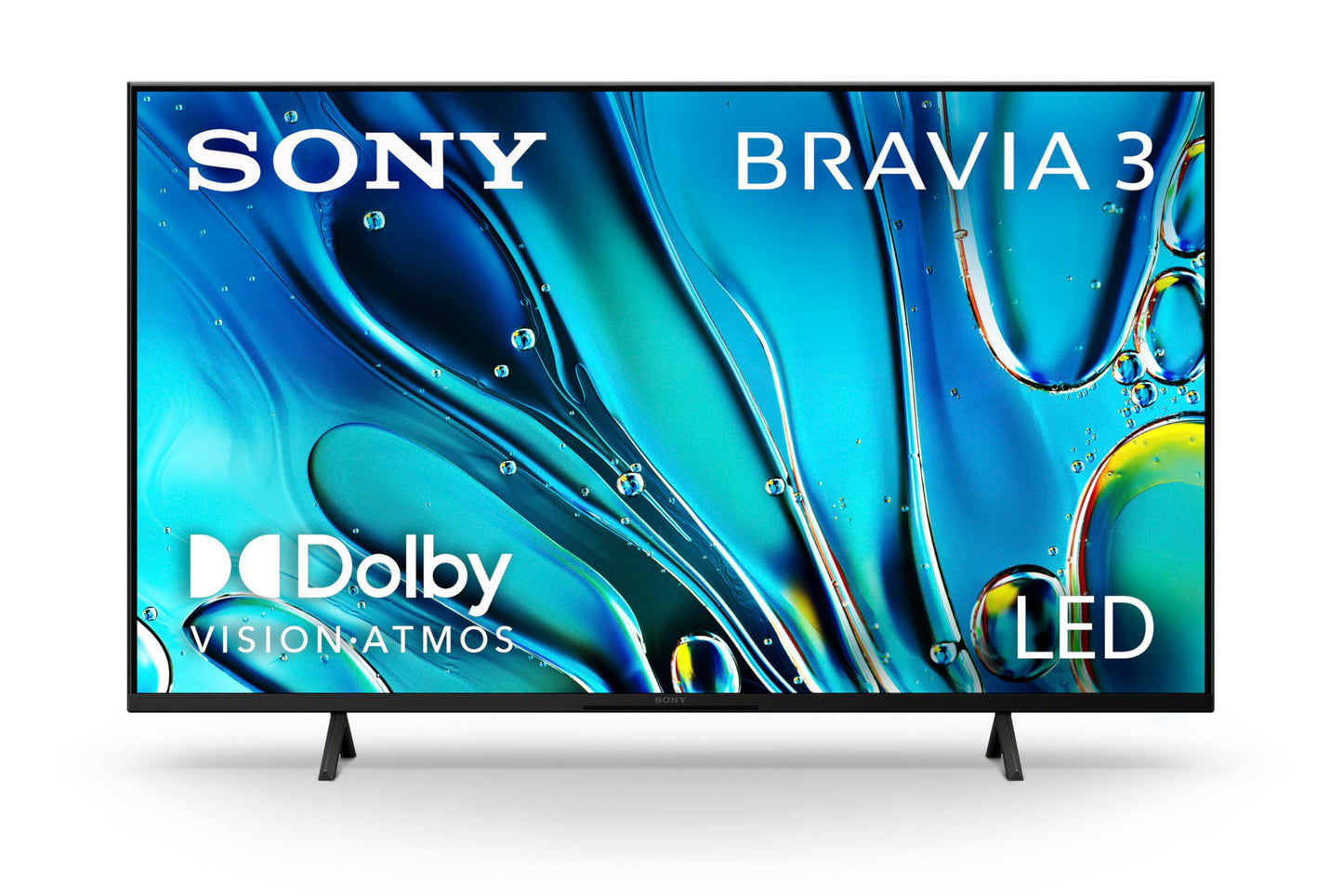 Sony 50-Inch Class 4K Ultra HD BRAVIA 3 LED Smart TV with Google TV, Dolby Vision HDR, and Exclusive Features for PlayStation®5 (K-50S30)