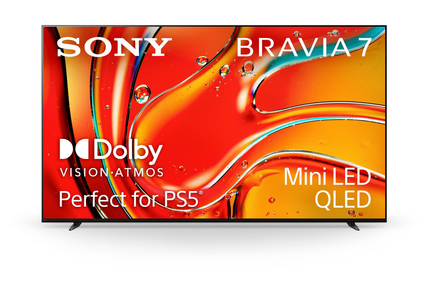 Sony 75" Mini LED QLED 4K BRAVIA 7 Smart Google TV – Dolby Vision HDR & PS5 Features (K-75XR70)