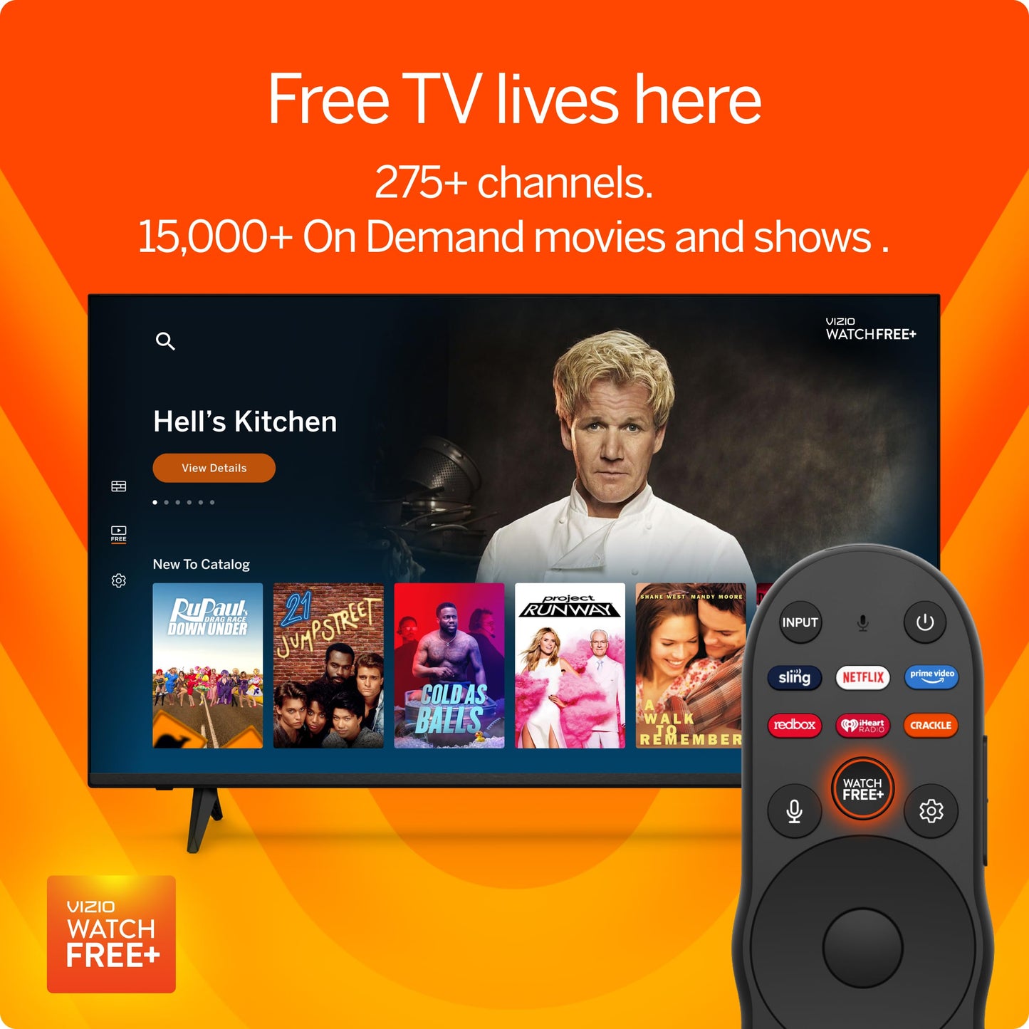 VIZIO 50" 4K Resolution HDR Smart TV, Dolby Vision HDR/HDR10+, WiFi 6 - (Renewed)