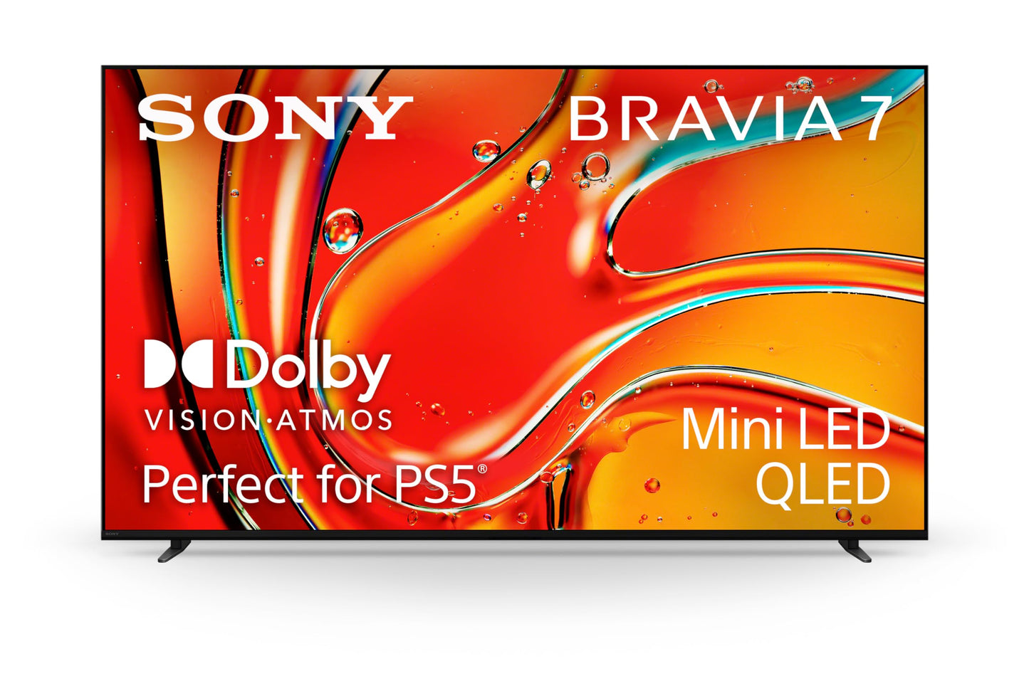 Sony 55" Mini LED QLED 4K BRAVIA 7 Smart Google TV – Dolby Vision HDR & PS5 Features (K-55XR70)