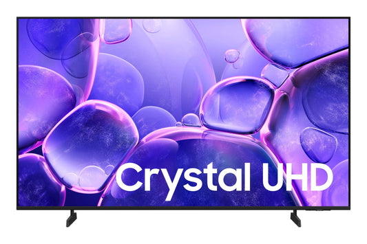 Samsung 58" U8000F Crystal UHD 4K Smart TV – Free Content, Crystal Processor, MetalStream & Alexa (2025)