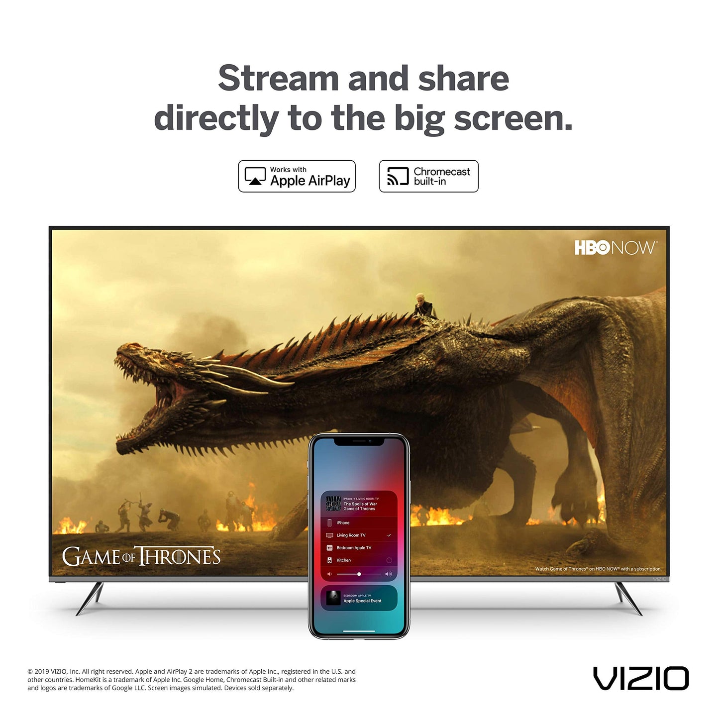 VIZIO M658-G1 M-Series Quantum 65” 4K HDR Smart TV