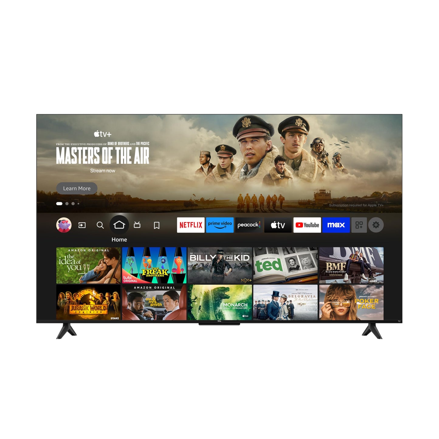 TCL 55" Q65 QLED 4K TV w/ Fire TV, Dolby Vision & Atmos (2024)