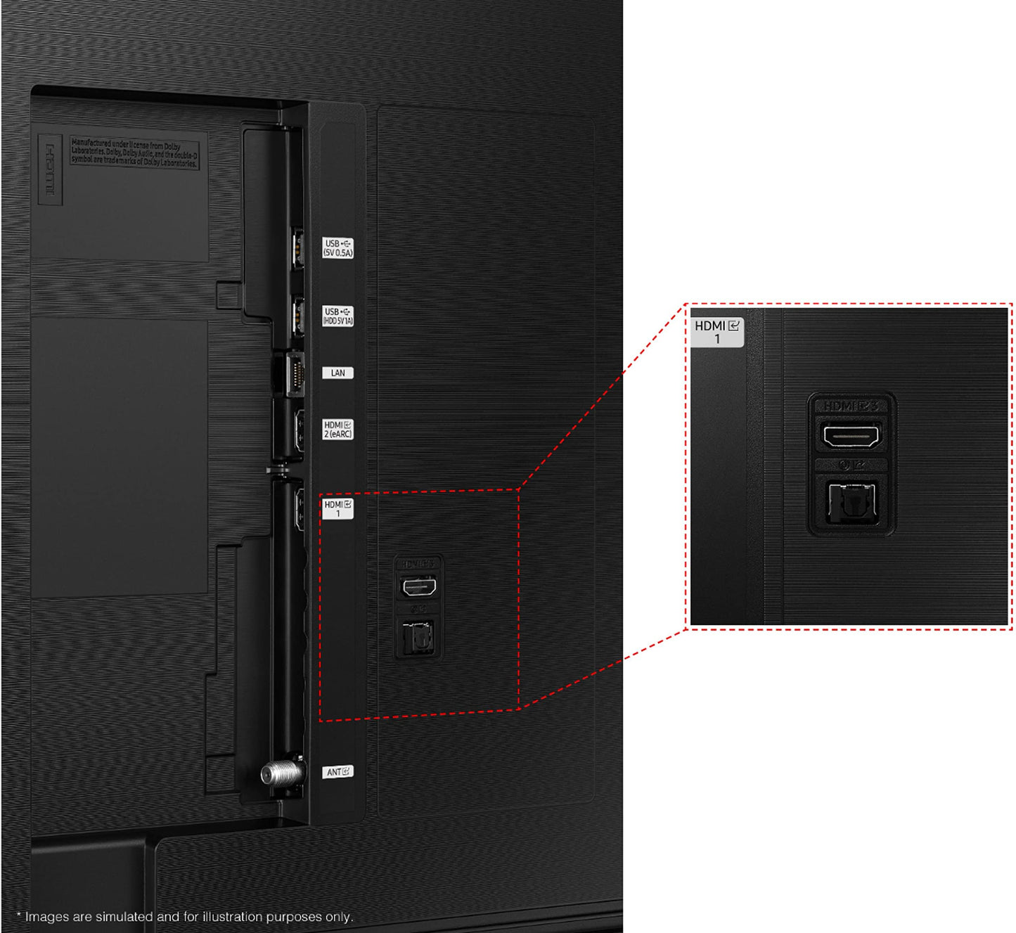 Samsung 43" AU8000 Crystal 4K UHD Smart TV – HDR, Motion Xcelerator, Q-Symphony & Alexa (2021)