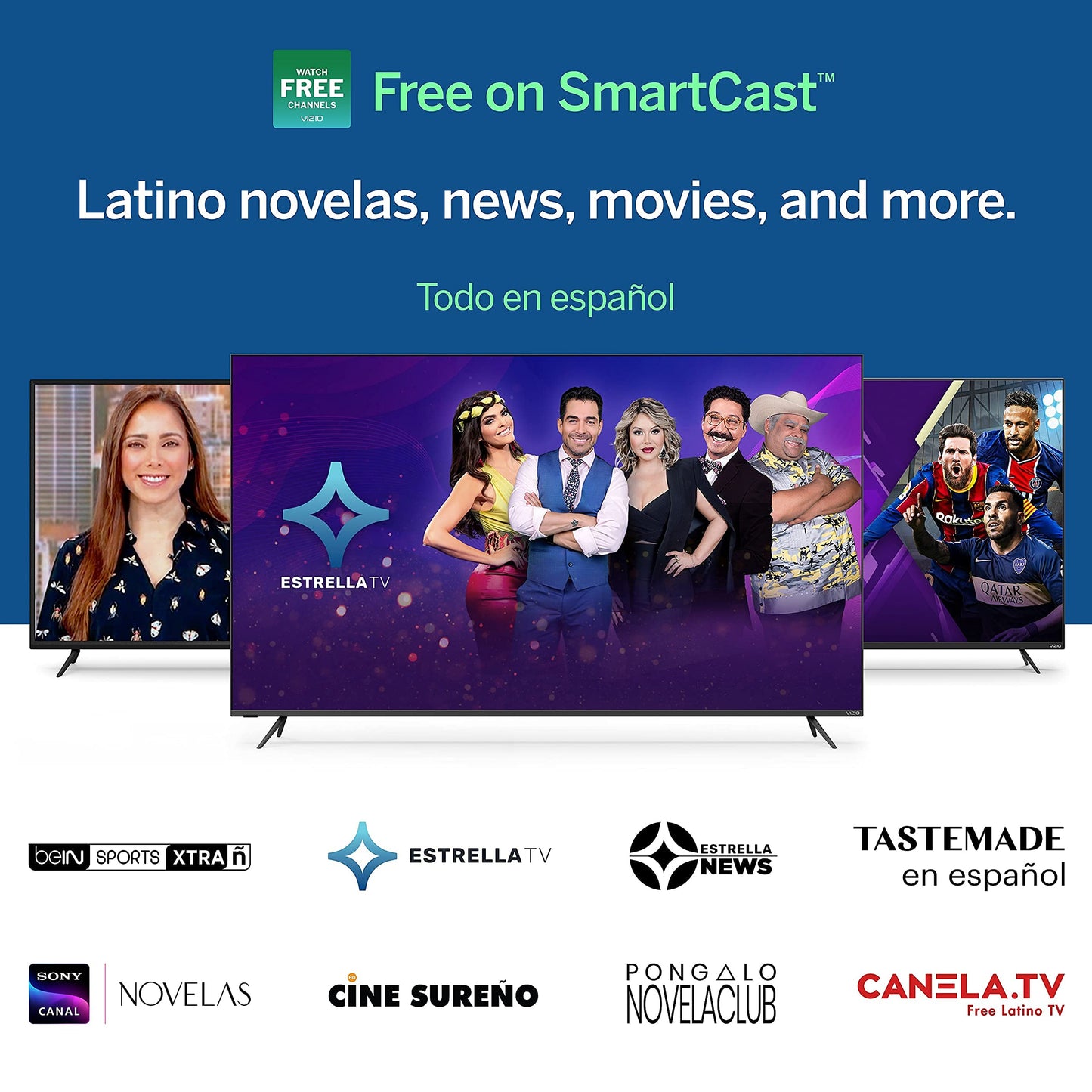 43-Inch VIZIO 4K UHD HDR Smart TV with AirPlay, Chromecast, Dolby Vision, Gaming Mode - 2021 Renewed Model (Renewed)