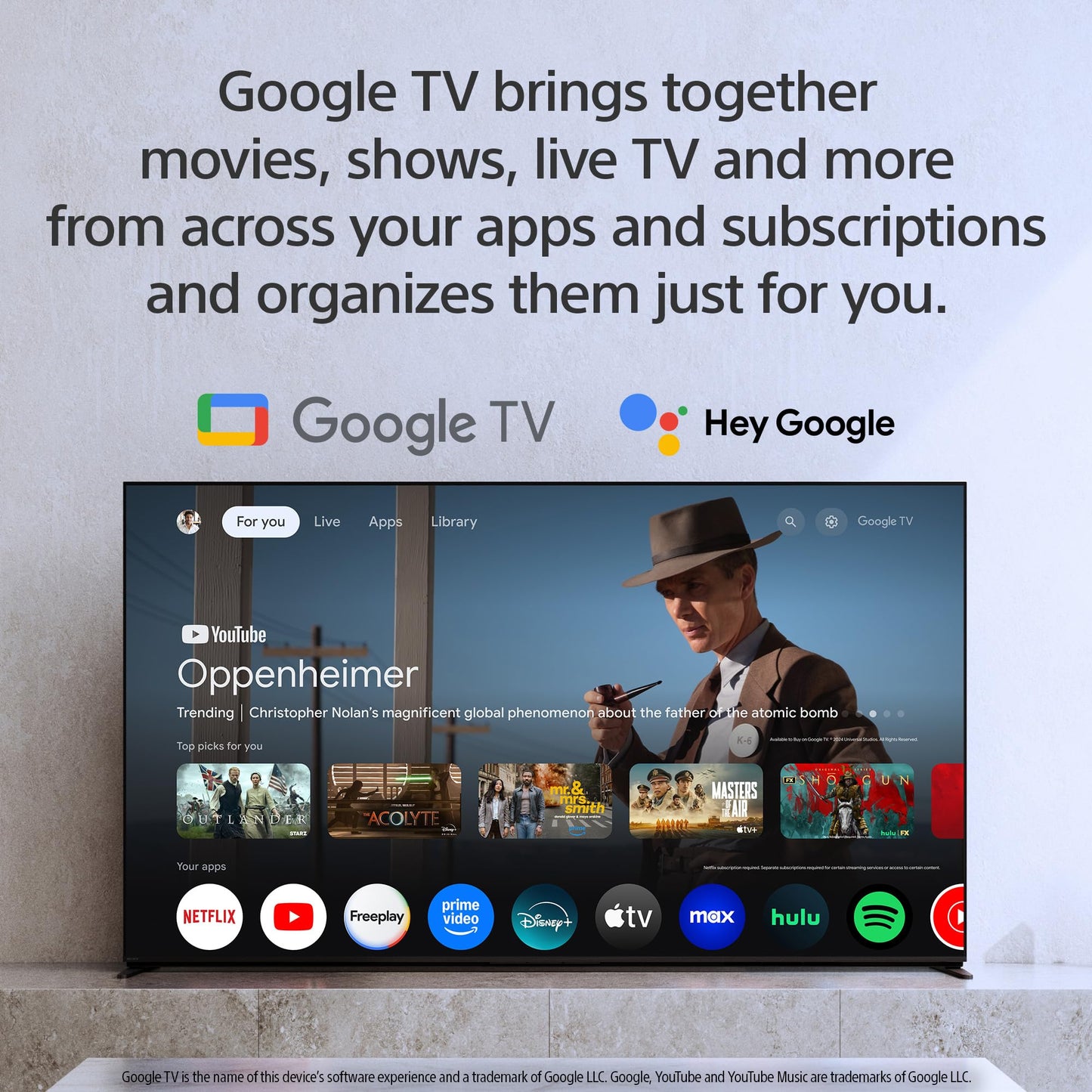 Sony BRAVIA 5 85" Mini LED 4K Smart Google TV – XR Processor, Dolby Vision/Atmos & PS5 Features (2025)