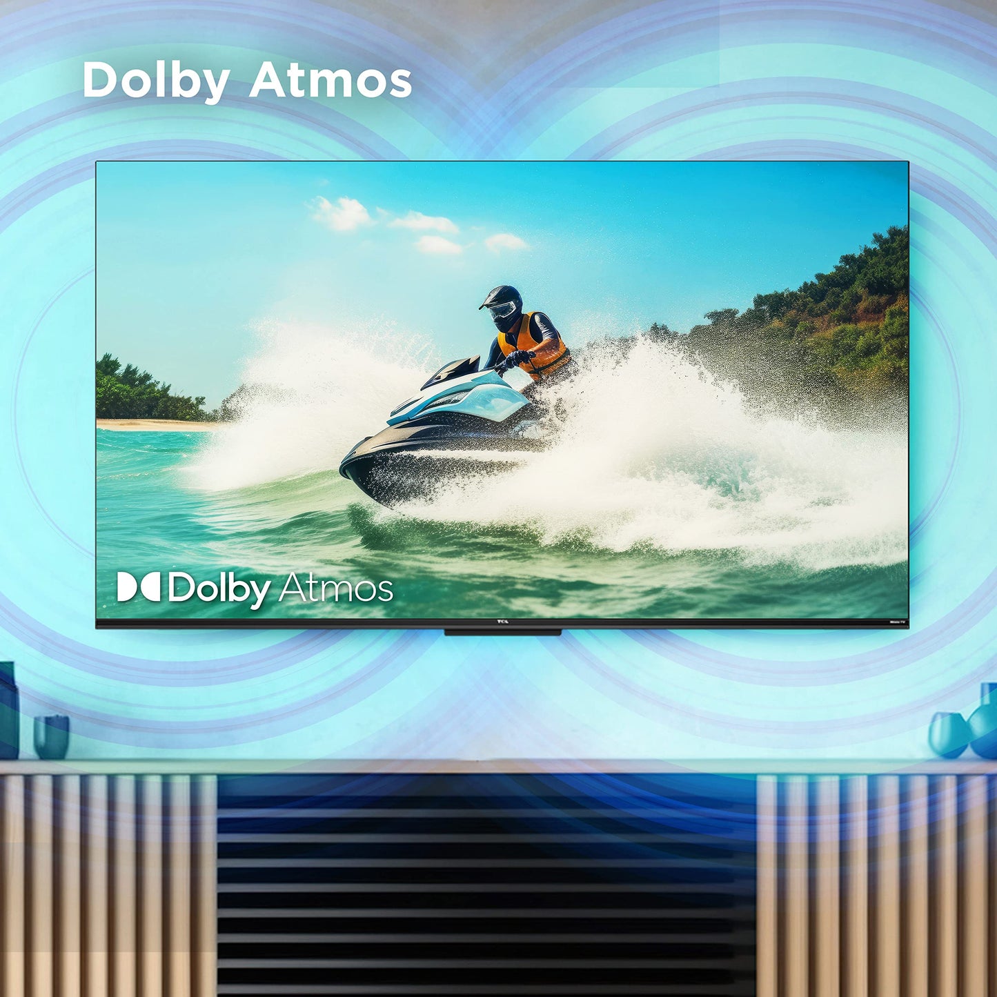 TCL 50" S4 4K Smart TV | Roku, Dolby Vision/Atmos, 2023 Model